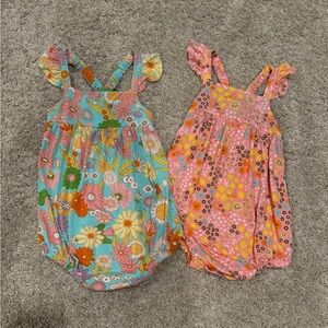 Posh Peanut Bubble Rompers
